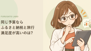 同じ予算なら、ふるさと納税と旅行はどちらが満足度が高い?