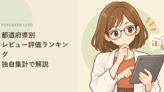 都道府県別、レビュー評価が高いのはどこ?当サイトの独自集計で解説