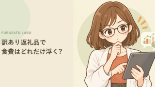 訳あり返礼品だけで、年間の食費はどれだけ浮く?実データで試算